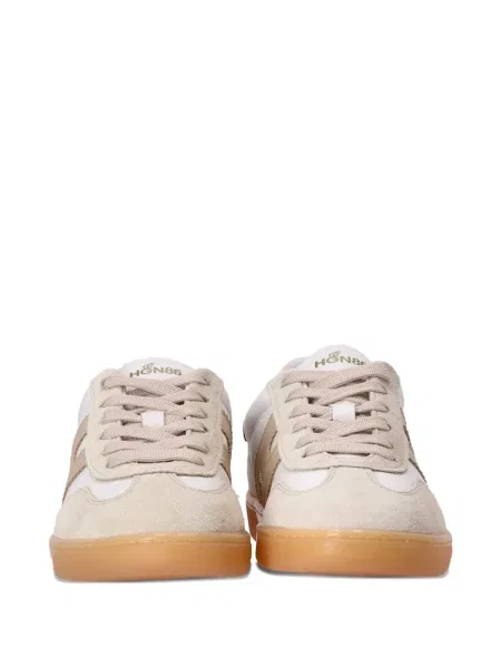 Sneakerși Hogan din piele alb