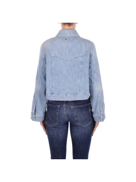 Cropp geacă de blugi Dondup albastru