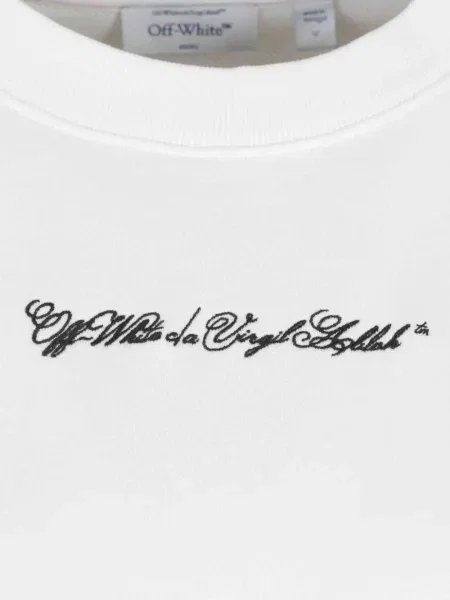 Grafic hanorac Off-white alb