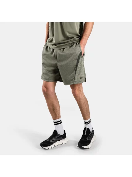 Reebok RBK. Szorty koszykarskie z siateczki male Still Grey/Escape Grey/Grey 6 Size: XS szare