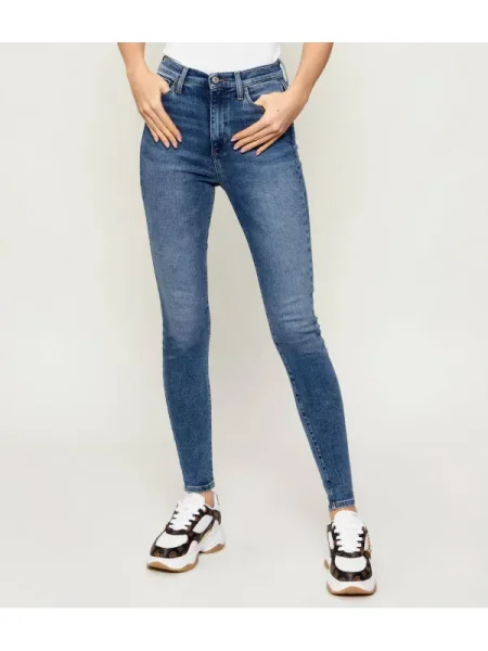 Tommy Jeans Blugi SYLVIA | Skinny fit | high waist albastru