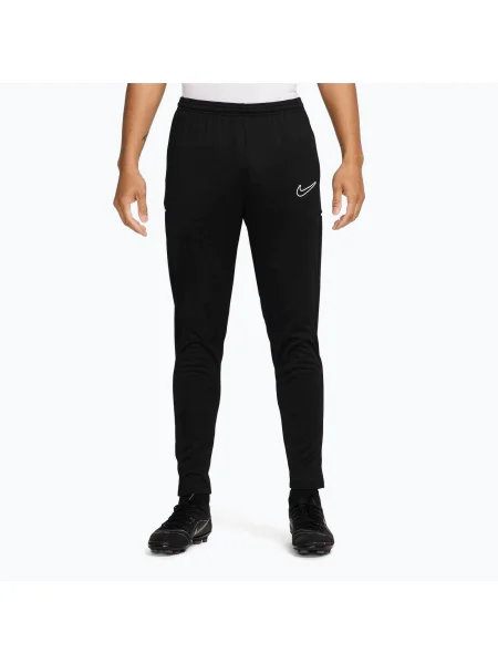 Pantaloni pentru bărbați Nike Academy Dri-Fit black/black/white alb
