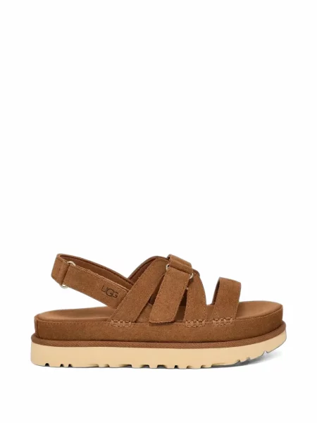 Sandale Ugg din piele de căprioară maro