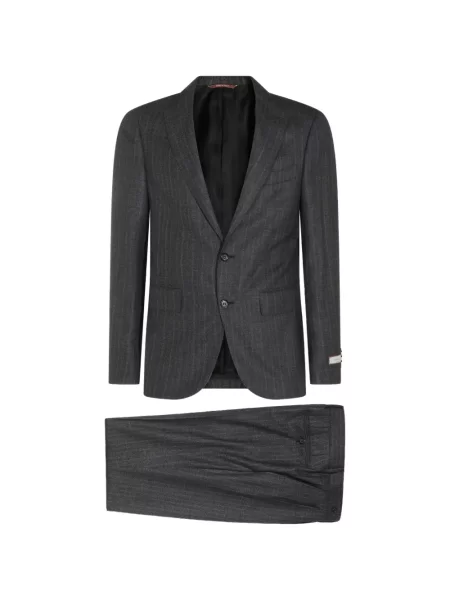 Costum Canali de lână gri
