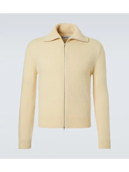 Pulover Jil Sander de lână galben