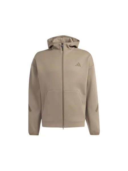 ADIDAS SPORTSWEAR Športová mikina so Z.N.E. kaki béžová