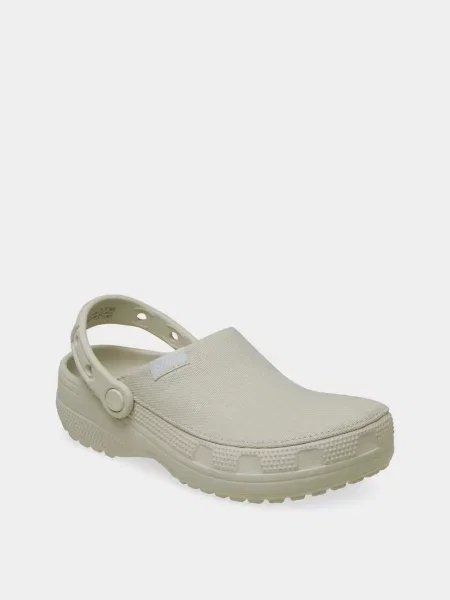 Классические сабо Crocs бежевые