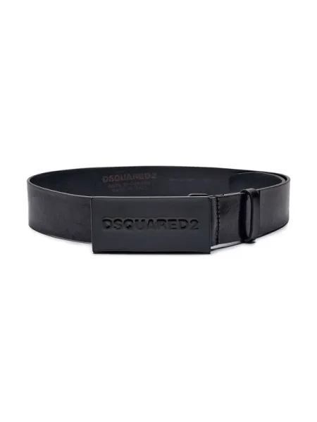 Bőr öv Dsquared2 fekete