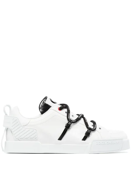 Sneakerși Dolce & Gabbana Portofino alb