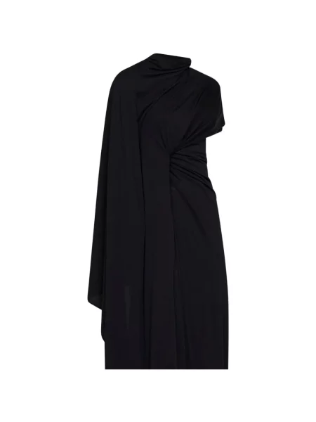 Φόρεμα Balenciaga ντραπέ μαύρο