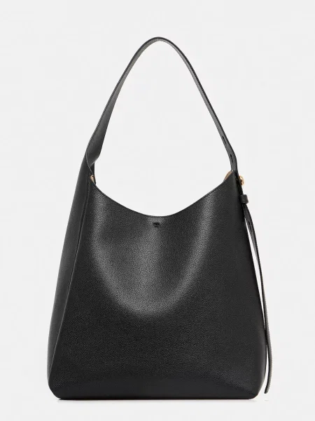 Torebka hobo Tory Burch skórzana czarna