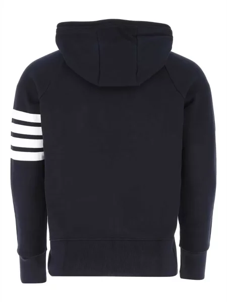 Hanorac cu glugă Thom Browne clasic albastru