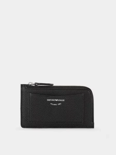 Кошелек Emporio Armani черный