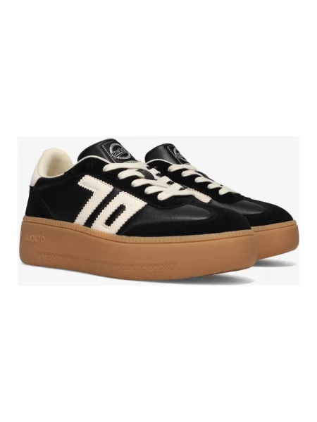 Sneakersy Back70 skórzane czarne