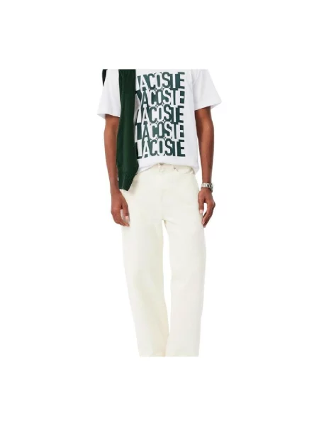 Lacoste Tricou alb