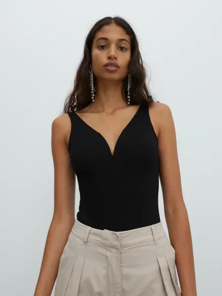 EDITED Tricou body Daliah' negru