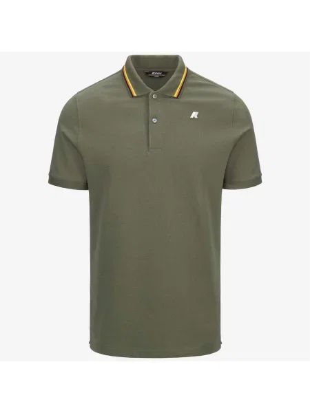 Scurt tricou K-way cu mâneci scurte verde
