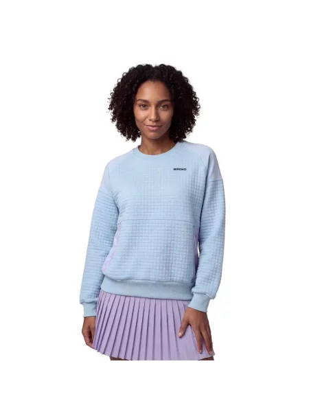 Bluza do gry w padla Padel Siroko Chiquita-W Light Blue niebieska