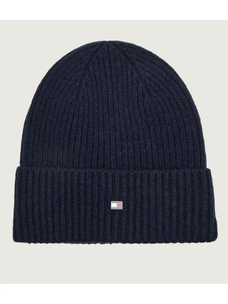 Căciulă Tommy Hilfiger Th Flag Bleumarin