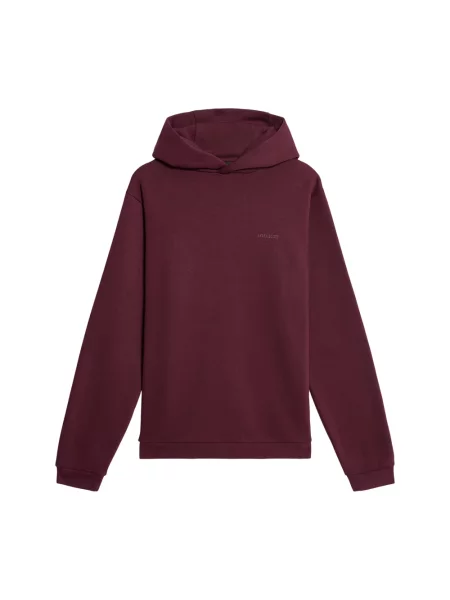 Bluza z kapturem Lyle & Scott z logo czerwona