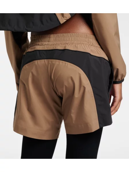 Tafta pantaloni scurți Balenciaga maro