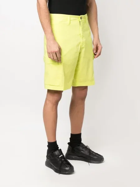 Šortky cargo Stone Island s kamínky zelené