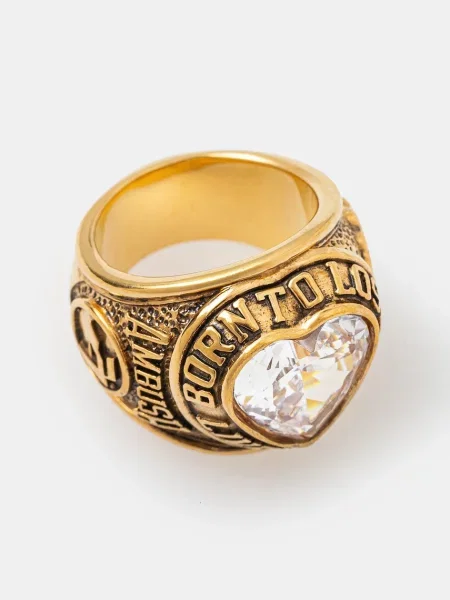 AMBUSH inel de Heart Class Ring argint