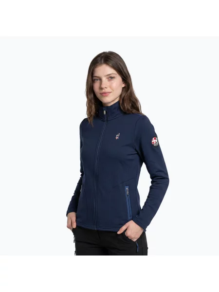 Bluză fleece pentru femei Aulp Debby navy marină