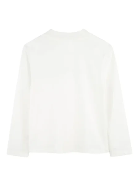 Top dziecięcy Lanvin Enfant biały