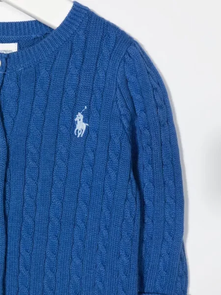 Koszulka polo dziecięca Polo Ralph Lauren niebieska