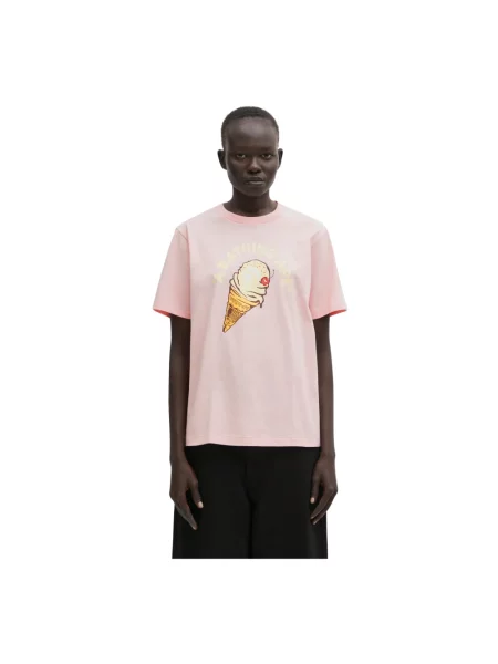 Koszulka A Bathing Ape® różowa