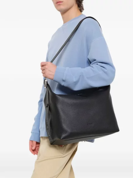Geantă Loewe cu bretele negru