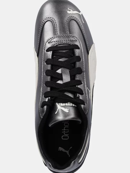 Шкіряні кросівки Puma Speedcat срібний