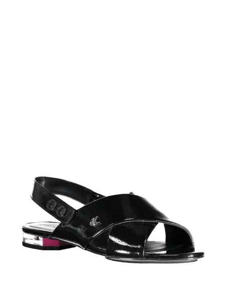 Sandale Calvin Klein cu bretele negru