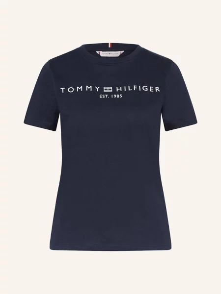 Tommy Hilfiger Tričko tmavě modrá