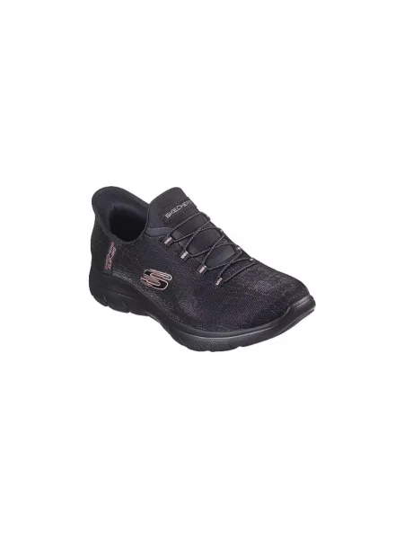 Rövid félcipő Skechers fekete