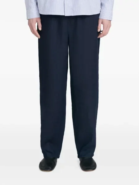 Pantaloni Frame cu cordon albastru