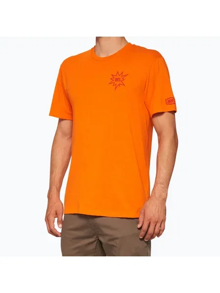 Olcsóbban. Férfi póló Smash orange. Méret: M narancsszínű