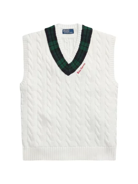Șosete Polo Ralph Lauren cu model herringbone cu broderie plasă albastru