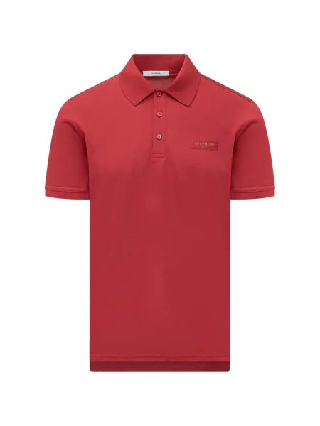 Tricou polo Givenchy cu autograf roșu