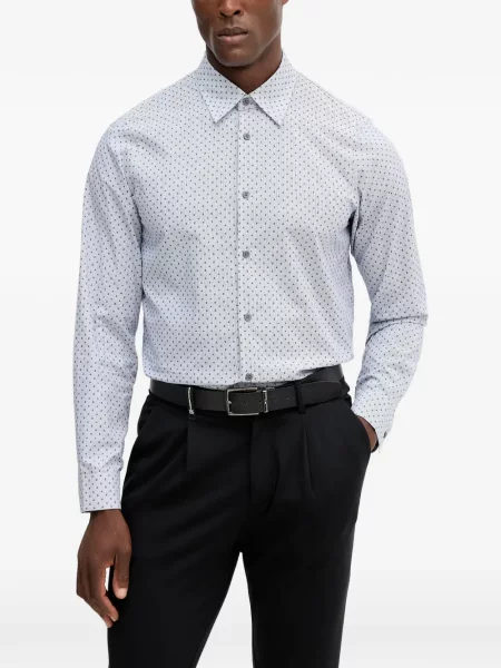 Риза Armani Exchange синьо