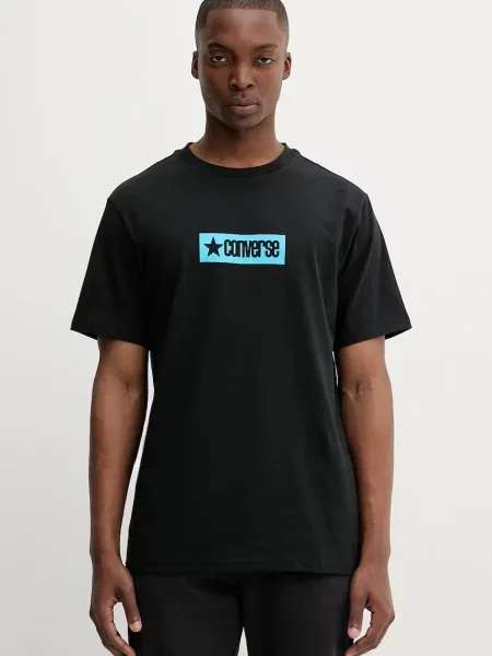 Kratka majica Converse črna