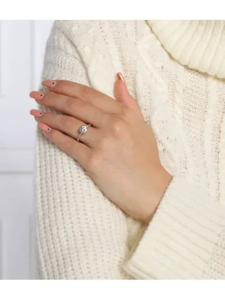 Swarovski Inel roz