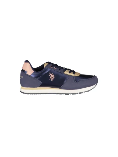 Wielobarwność polo U.s Polo Assn. casual niebieskie