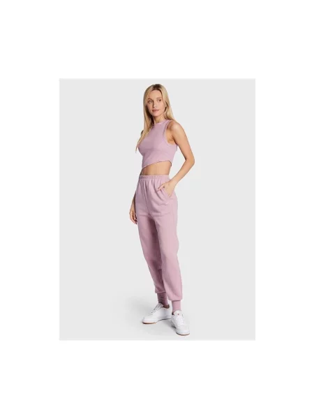 Jogger hlače Reebok Sport ružičasta