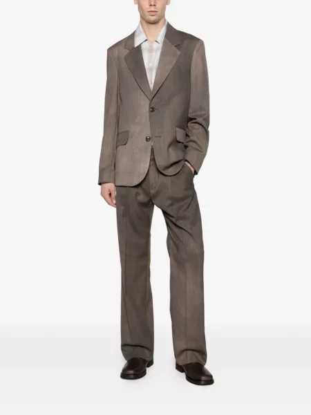 Pantaloni Our Legacy maro