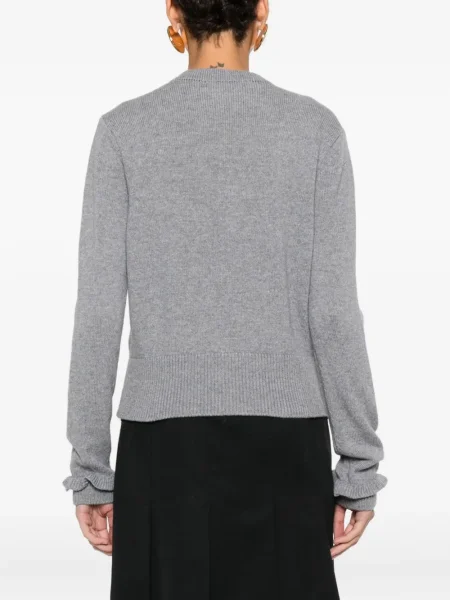 Cardigan Ba&sh cu volane gri