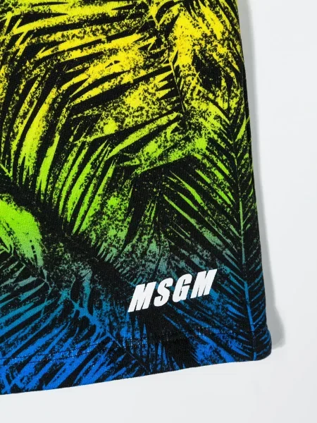 Szorty dziecięce Msgm czarne