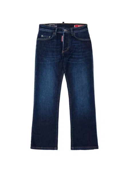 Jeansy dziecięce Dsquared2 niebieskie