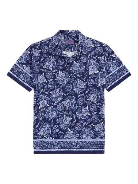 Tricou Ralph Lauren Purple Label albastru